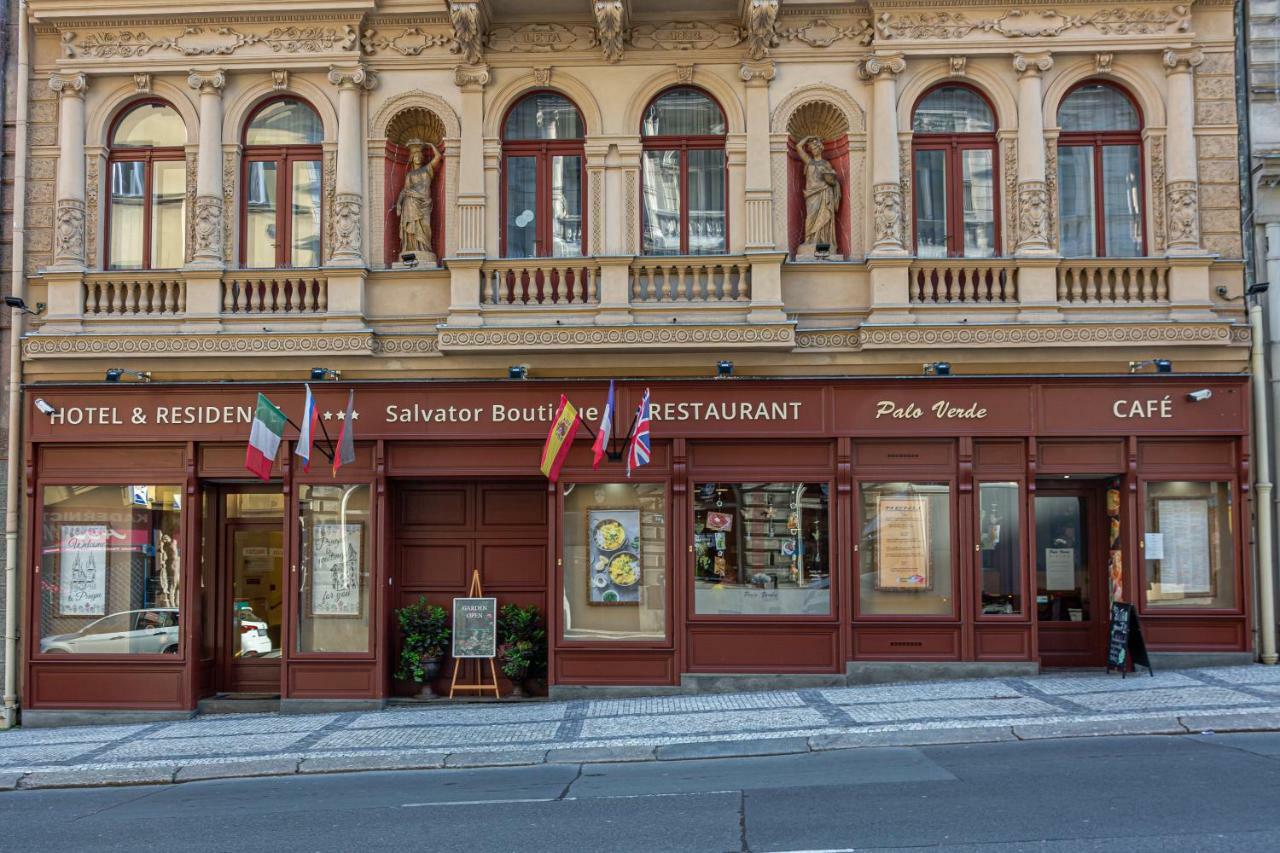 Salvator Boutique Hotel Vegan-Friendly Prag Exteriör bild